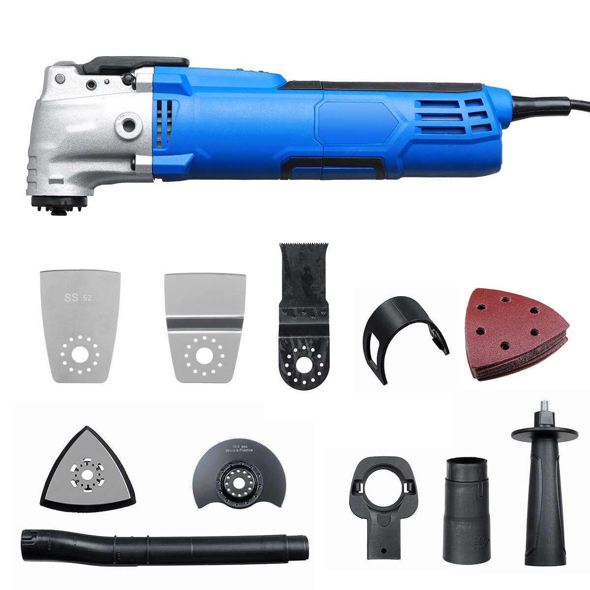 220V Electric Polisher Cutter Trimmer Electric Saw Renovator Tool Woodworking Oscillating Tool COD