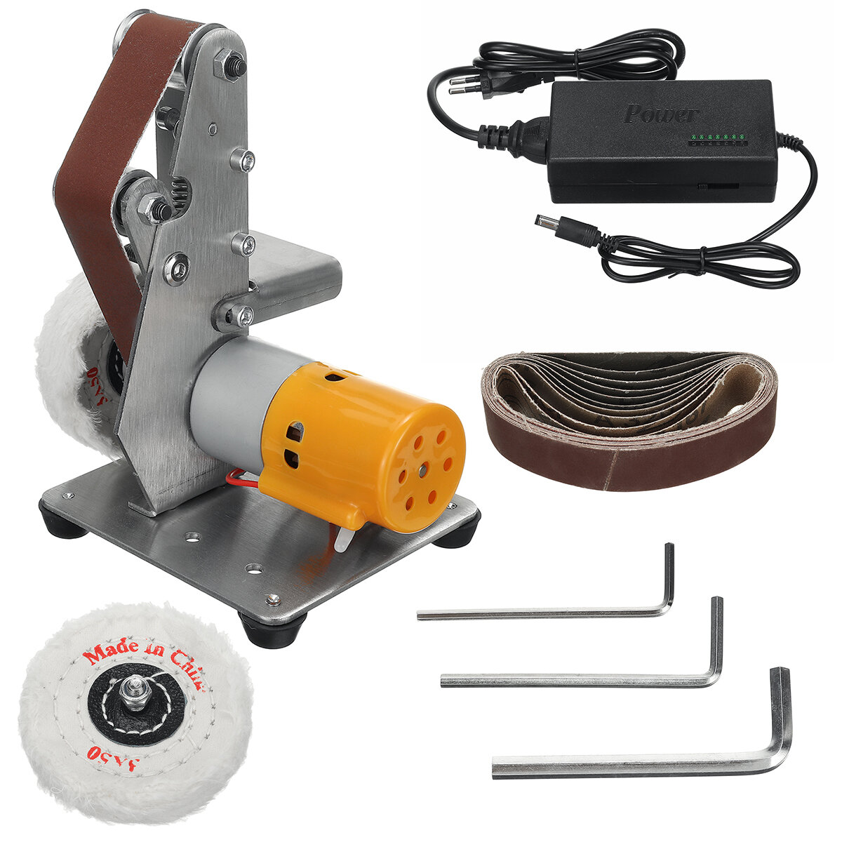 3 IN 1 Mini Electric Belt Sander Multi-functional Polishing Grinding Machine COD