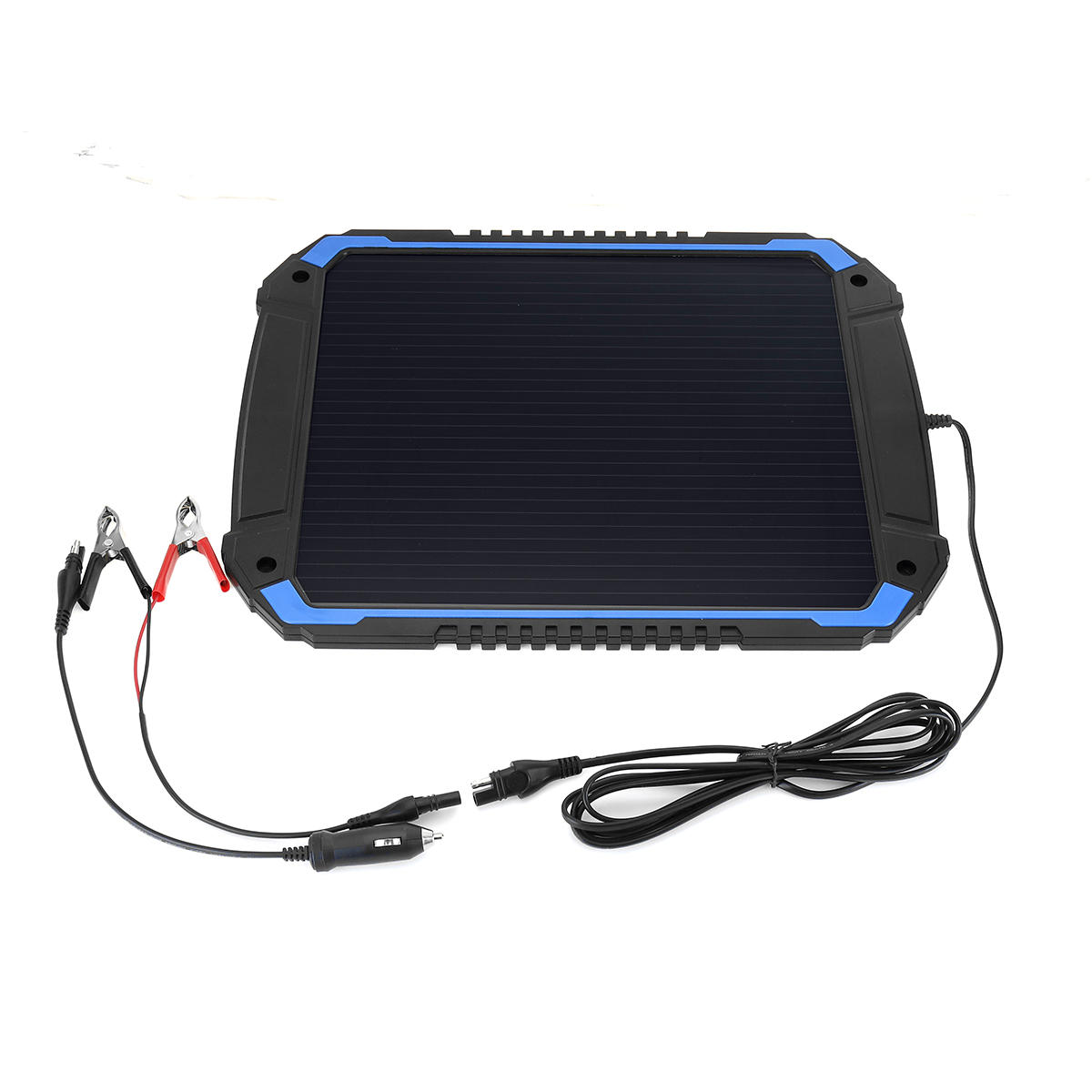 4.8W 18V Portable Solar Panel Power Battery Charger Backup for Automotive Motorcycle Boat Marine RV etc COD
