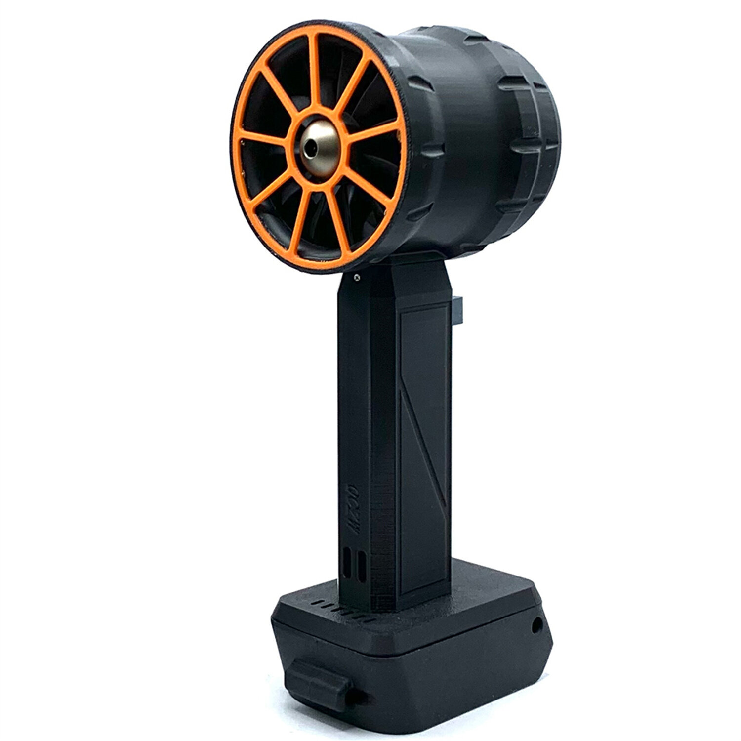 64mm Turbo Fan High-Speed Brushless Motor 2200g Thrust Compatible with Dewal/Mak/Milwauke 18/21V Batteries Ergonomic Press Type Speed Regulation Perfect for Vehicle Drying