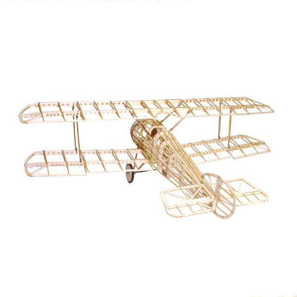 Mini Camel Fighter 380mm Wingspan Balsa Wood RC Airplane Kit