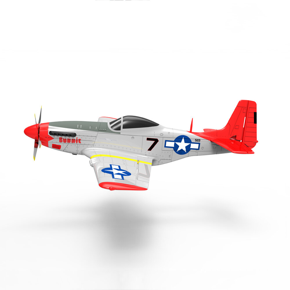 Volantex RC 768-1 Mustang P-51D 750mm Wingspan EPO Warbird RC Airplane PNP COD