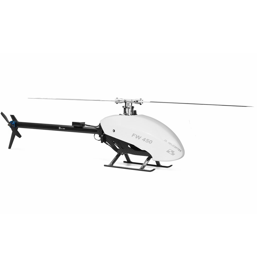 FLY WING FW450 V2.5 6CH FBL 3D Flying GPS Altitude Hold One-key Return RC Helicopter RTF With H1 Flight Control System COD
