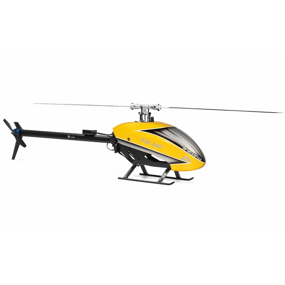 FLY WING FW450 V2.5 6CH FBL 3D Flying GPS Altitude Hold One-key Return RC Helicopter RTF With H1 Flight Control System COD