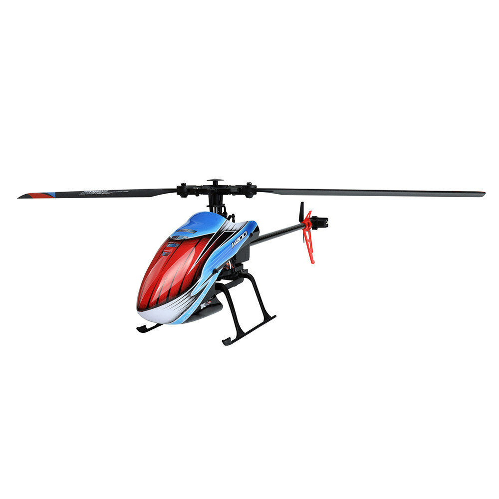 WLtoys XK K200 4CH 6-Axis Gyro Altitude Hold Optical Flow Localization Flybarless RC Helicopter RTF COD