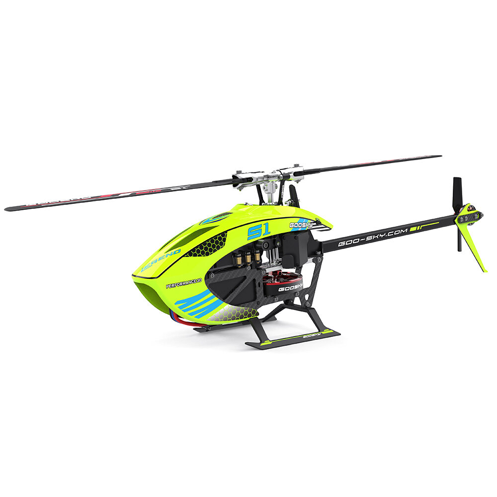 GOOSKY S1 6CH 3D Aerobatic Dual Brushless Direct Drive Motor RC Helicopter BNF with GTS Flight Control System/RTF COD