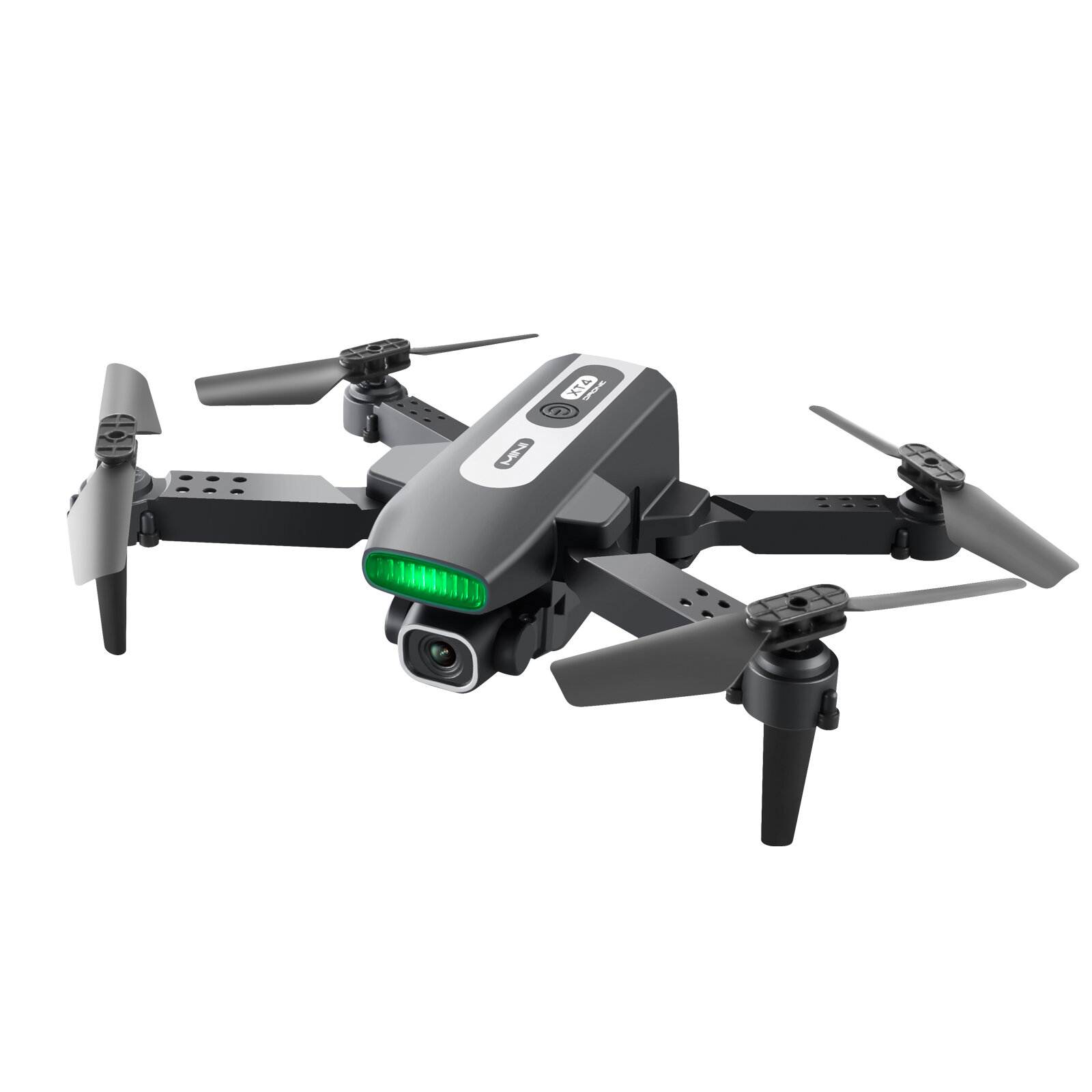 LSRC XT4 LS-XT4 Mini WiFi FPV with HD Dual Camera Switchable Integrated Storage Altitude Hold Mode Foldable RC Toy Drone Quadcopter RTF COD